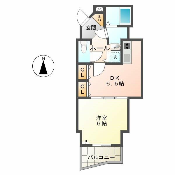 ヌーベルバーグ 301｜三重県四日市市西日野町(賃貸マンション1DK・3階・30.80㎡)の写真 その2