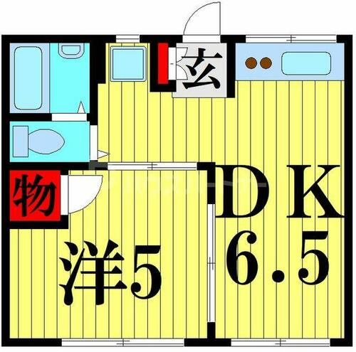 同じ建物の物件間取り写真 - ID:213103195159