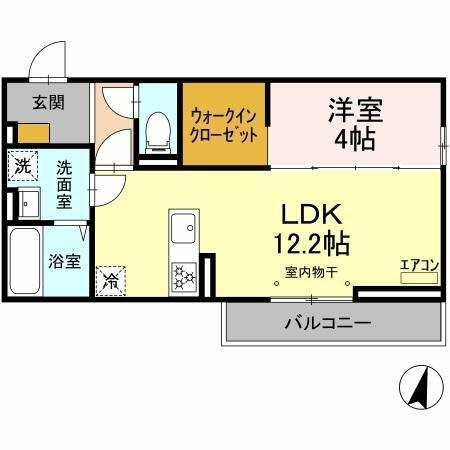 同じ建物の物件間取り写真 - ID:208009139602