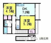 国分寺市本多３丁目 2階建 築12年のイメージ