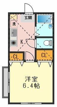 ベルドミール 208｜東京都江戸川区篠崎町７丁目(賃貸アパート1K・2階・22.25㎡)の写真 その2