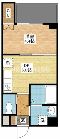 同じ建物の物件間取り写真 - ID:242001447398