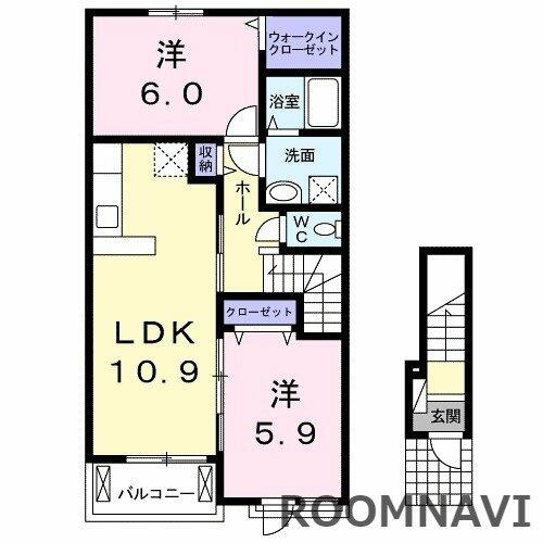 同じ建物の物件間取り写真 - ID:236002834661