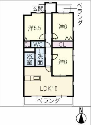 同じ建物の物件間取り写真 - ID:223032094183