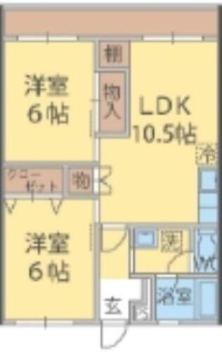 同じ建物の物件間取り写真 - ID:212042376547