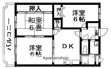 同じ建物の物件間取り写真 - ID:243006405941