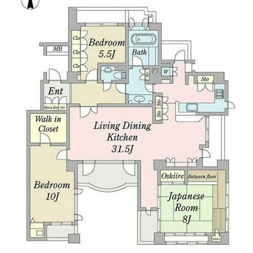 同じ建物の物件間取り写真 - ID:223031787607