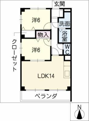 同じ建物の物件間取り写真 - ID:223032108648