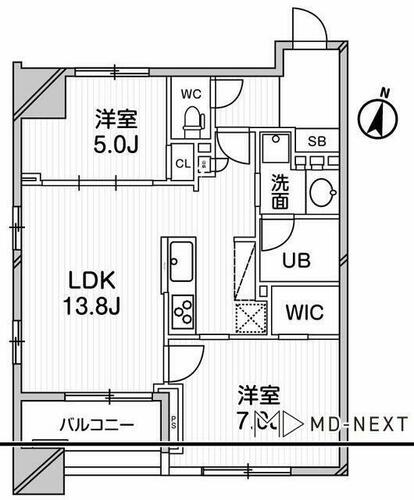 同じ建物の物件間取り写真 - ID:213101804903