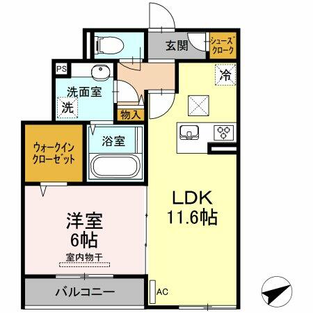 同じ建物の物件間取り写真 - ID:214055812679