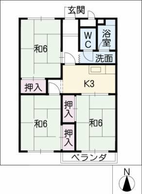 同じ建物の物件間取り写真 - ID:223032119507