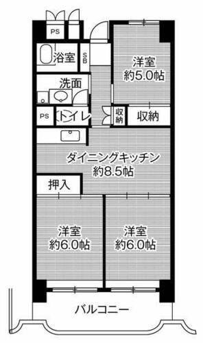 同じ建物の物件間取り写真 - ID:221010735734