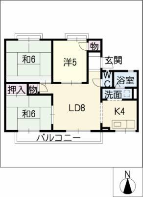 セジュール原田｜愛知県知多郡東浦町大字生路字前田(賃貸アパート3LDK・1階・67.30㎡)の写真 その2