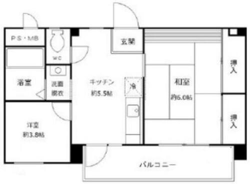 同じ建物の物件間取り写真 - ID:213101851653