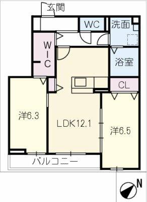 同じ建物の物件間取り写真 - ID:224004818377