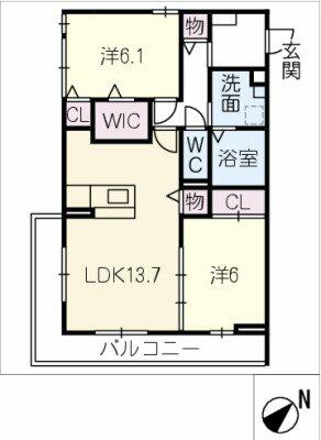 同じ建物の物件間取り写真 - ID:224004818382