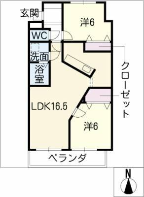 同じ建物の物件間取り写真 - ID:224004818743