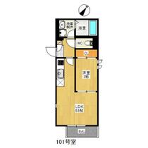 福岡県福岡市博多区井相田３丁目（賃貸アパート1LDK・1階・30.77㎡） その2