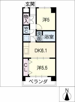 シュクルの間取り