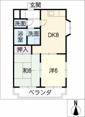 メゾン桜井の間取り