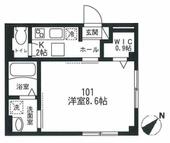 渋谷区上原２丁目 3階建 築9年のイメージ