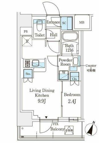 同じ建物の物件間取り写真 - ID:214055812874