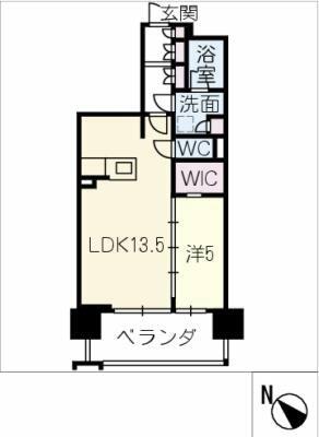 オーパスレジデンス名古屋ステーションの間取り