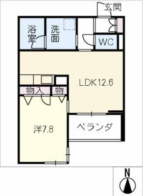 マ・メゾン上小田井の間取り