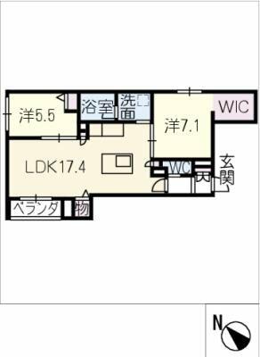 レガーレ御器所の間取り