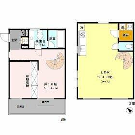 同じ建物の物件間取り写真 - ID:211047212011