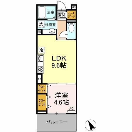 同じ建物の物件間取り写真 - ID:213105540294