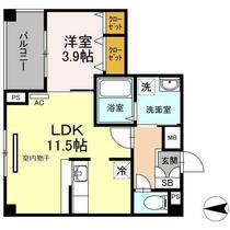 エスタシオン　ＭＴ 501 ｜ 神奈川県横浜市鶴見区小野町（賃貸マンション1LDK・5階・38.83㎡） その2