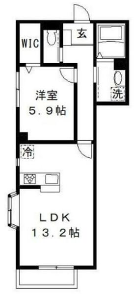プリザントホームⅣ｜千葉県八千代市ゆりのき台８丁目(賃貸アパート1LDK・2階・46.70㎡)の写真 その2
