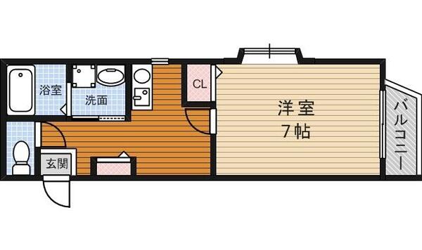 ＩＫ－ＤＯＭＥ｜大阪府箕面市瀬川２丁目(賃貸マンション1K・3階・28.00㎡)の写真 その2