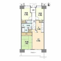 アーバンドエル八事石坂 1004 ｜ 愛知県名古屋市昭和区広路町字石坂（賃貸マンション3LDK・10階・66.08㎡） その2