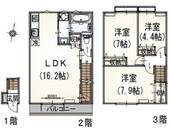 多摩市唐木田１丁目 2階建 新築のイメージ