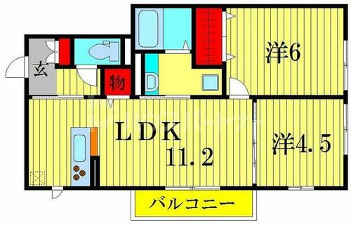 同じ建物の物件間取り写真 - ID:212040215674