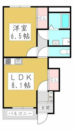 同じ建物の物件間取り写真 - ID:211047232141