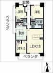 グランレイム稲沢東　８０１号室のイメージ