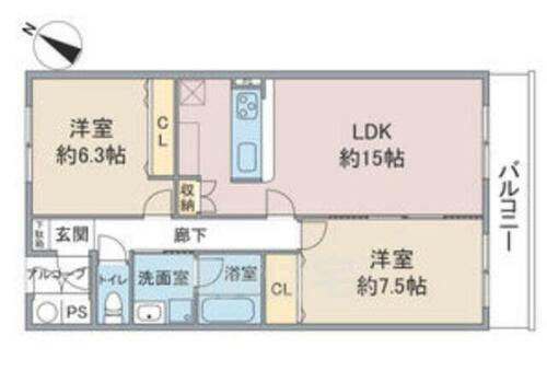 同じ建物の物件間取り写真 - ID:223031872331