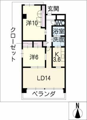 同じ建物の物件間取り写真 - ID:221010746482