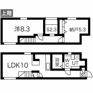 同じ建物の物件間取り写真 - ID:223032589533