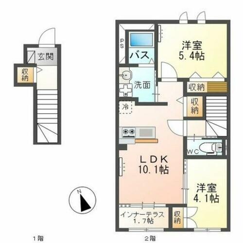 同じ建物の物件間取り写真 - ID:215002820812