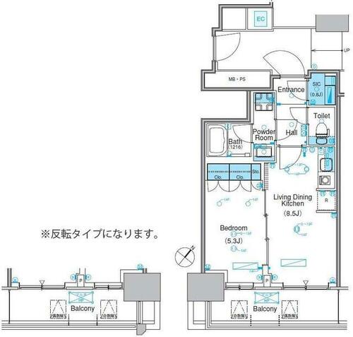 同じ建物の物件間取り写真 - ID:213103511709