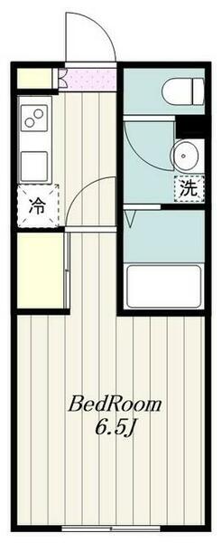 神奈川県座間市相模が丘５丁目(賃貸アパート1K・1階・21.53㎡)の写真 その2
