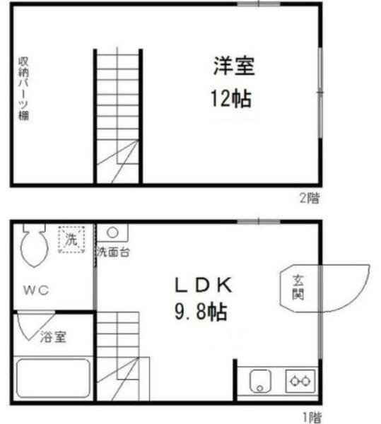 プラム｜東京都杉並区上荻２丁目(賃貸マンション1LDK・1階・40.85㎡)の写真 その2