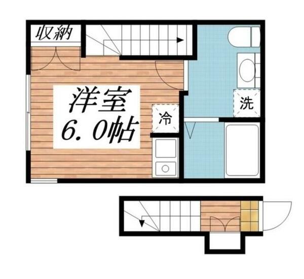 センタービレッジ堀切菖蒲園｜東京都葛飾区小菅２丁目(賃貸アパート1R・2階・18.43㎡)の写真 その2