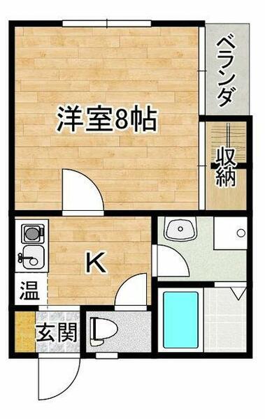 エクセレントハウスＡ 105｜新潟県長岡市三和町(賃貸アパート1K・1階・28.71㎡)の写真 その2