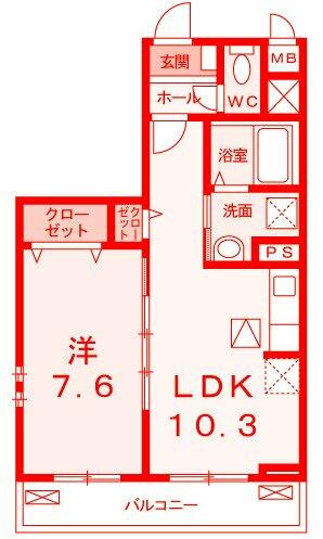 同じ建物の物件間取り写真 - ID:214055837212