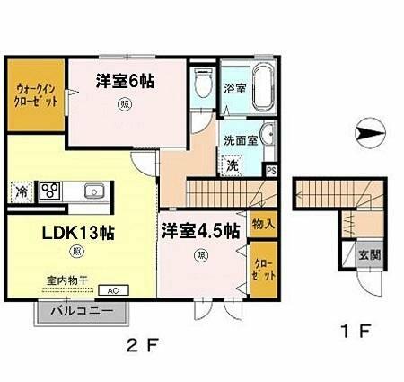 同じ建物の物件間取り写真 - ID:218000558871